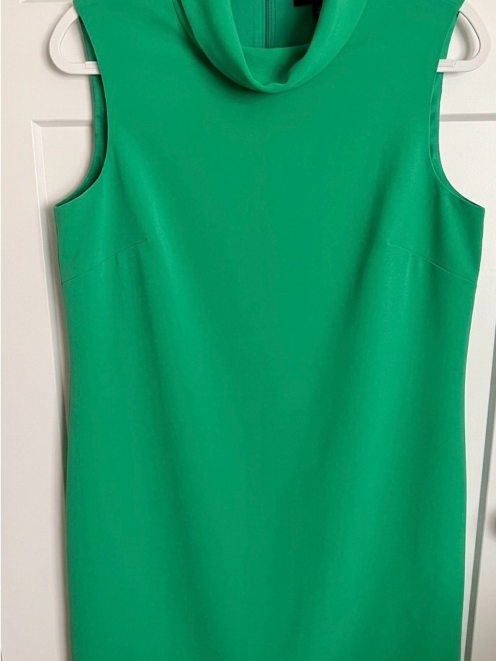 Alex Marie Green Sleeveless Cowl Neck Midi Dress
